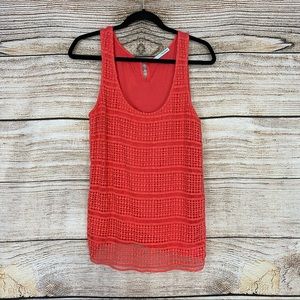 2/$15 Maurice's Crocheted Tank Top